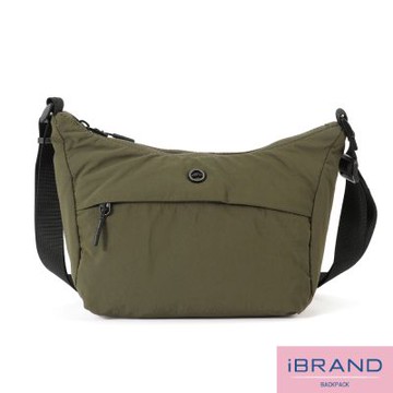 iBrand 輕量簡約斜背包 側背包 防潑水尼龍(多色任選)