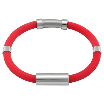 負離子防靜電手環 女款 紅色 告別靜電困擾  1個