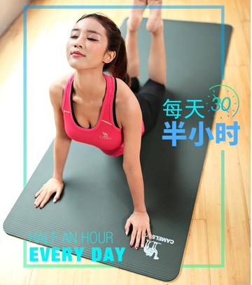 瑜伽墊女初學者加厚加寬加長地墊健身墊瑜珈墊子家用防滑運動【摩可美家】