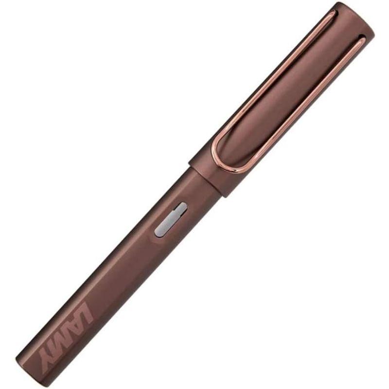 LAMY ラミー 万年筆 F 細字 ルクス マロン L90-F 両用式 正規輸入品