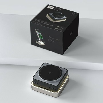 新款折疊四合一無線充電器 手機無線充支架手表快充 三合一無線充【Snowbelle優選】