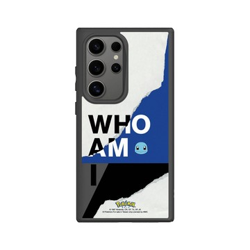 Galaxy S24 Ultra SolidSuit 黑 - 寶可夢 Pokemon - 我是誰-傑尼龜