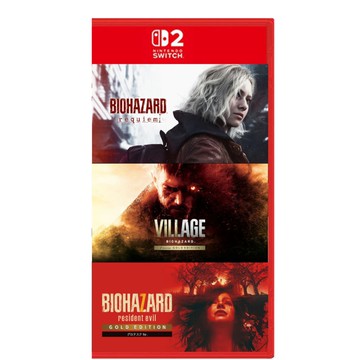 【Nintendo 任天堂】【預購2026/2/27】 NS2 Switch 2 惡靈古堡 789合輯 中文版