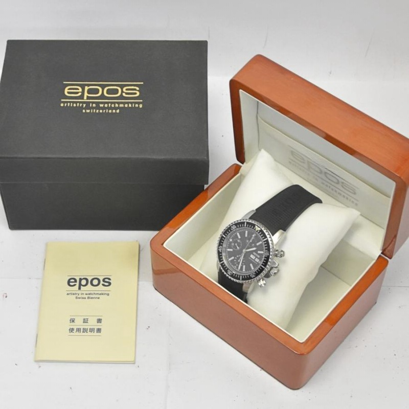 はなぴあ様　購入予定 エポス 時計 EPOS 自動巻きクロノグラフ 日本正規品 楽天市場】エポス（駆動方式（腕時計）自動巻き）（メンズ腕時計