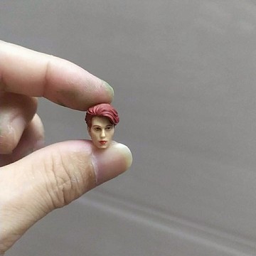 1/18 3.75黑寡婦頭雕！人偶！