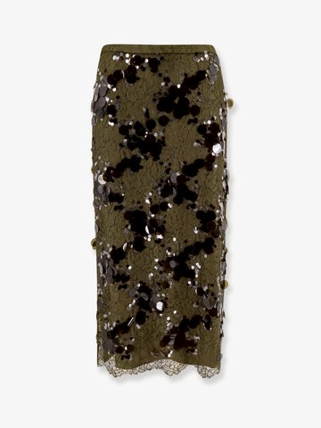 Laces skirt with all-over sequins - GUCCI - gender_Woman