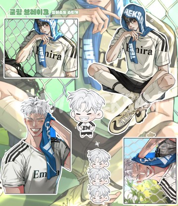 清涼時刻－插畫貼紙