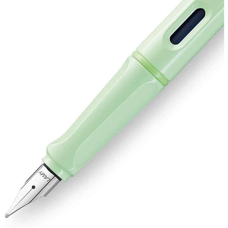 LAMY ラミー 万年筆 M 中字 サファリ パステル ミントグリーン L36MG-M 両用式 限定 正規輸入品