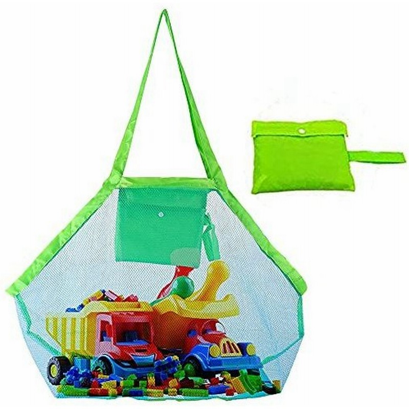ビーチバッグ メッシュバッグ おもちゃ収納袋 砂場バッグ ビーチメッシュバッグ 砂遊び 水遊び アウトドア スポーツ キッズ ビーチ おもちゃ入れ 大 通販 Lineポイント最大get Lineショッピング