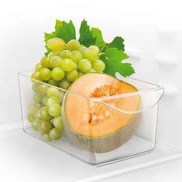 《tescoma》Flexispace可堆疊冰箱收納盒-27.1x16.1cm-- 冰箱收納盒 蔬果收納盒 分層分格