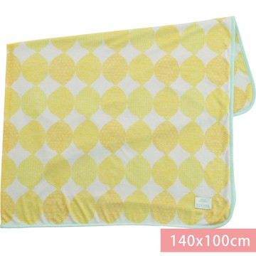 日本 DAIKAI - 接觸涼感毯-檸檬點點 (140x100cm)