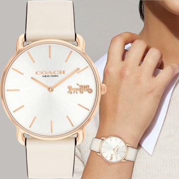 COACH Elliot 經典馬車女錶-36mm(CO14504380)