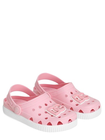 dolce & gabbana sandals with logo