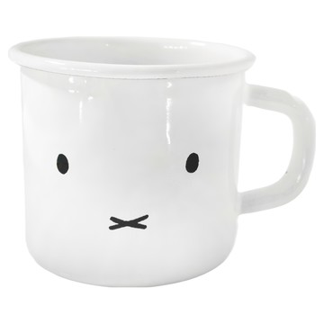 FUJIHORO 富士琺瑯 MIFFY 米菲兔表情琺瑯杯 - 270ml  米菲兔  1個