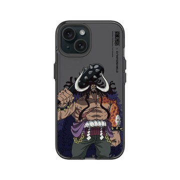 iPhone 15 Clear 酷墨灰 - 航海王 One Piece - 角色系列-凱多