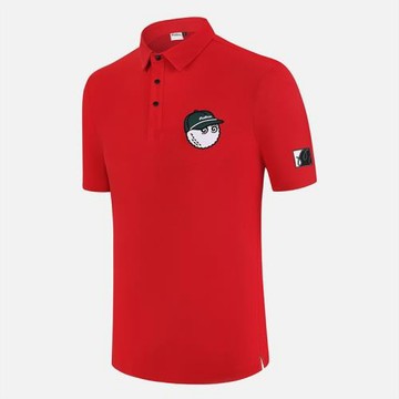 【特價】M 高爾夫短袖男士夏季POLO衫 Golf 彈力透氣運動t恤#2302