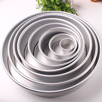 美琪 2-16寸烘焙蛋糕模具 圓形活底戚風蛋糕模 乳酪模具