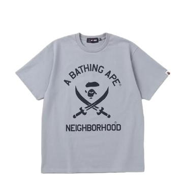 NEIGHBORHOOD BAPE TEE #2 GREY
