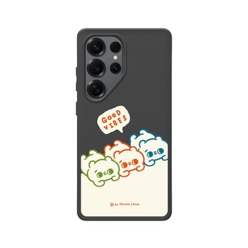 Galaxy S25 Ultra SolidSuit 黑 - 爽爽貓 Song Song Meow by SECOND - 加倍好運