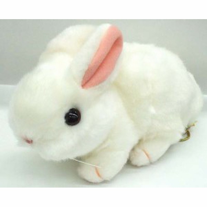 手のひらサイズのぬいぐるみ りくのなかまたち ウサギ ホワイト 約 17cm 吉徳 通販 Lineポイント最大1 0 Get Lineショッピング