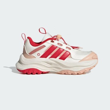 【ADIDAS】ADIDAS MAXXWAVY C CNY 跑步鞋 中大童 CNY新年 米白紅-JS3086