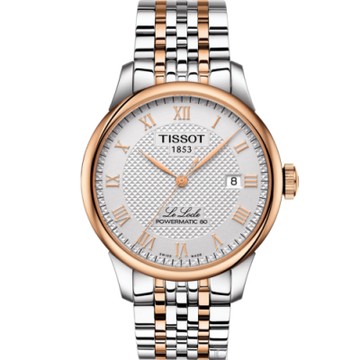 TISSOT 天梭 官方授權Le Locle 力洛克80小時動力機械錶 男錶 聖誕節 禮物(T0064072203300)