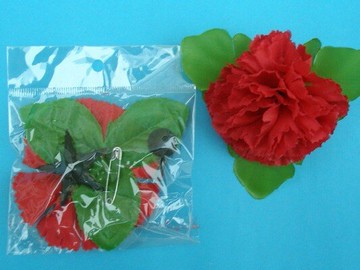 DIY康乃馨花材料包 康乃馨花 母親節胸花/一朵入(促7)