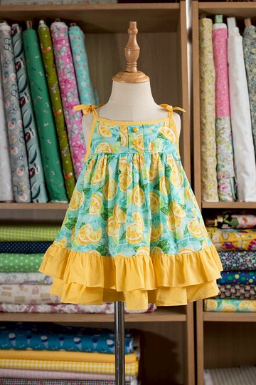 簡衣櫥 | 夏裝 |夏日檸檬吊帶裙