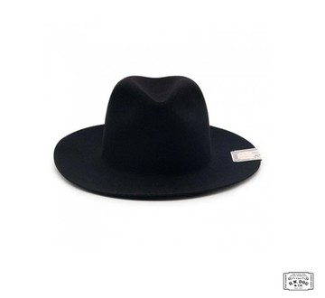 H.W.Dog&Co.Travelers Hat美麗諾毛料升級版中折帽(黑)