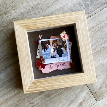 【客製化禮物】手工剪紙 層層堆疊 小相框