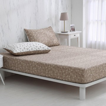 鴻宇 HongYew - 單人床包枕套組 100%精梳棉 純棉-亞米