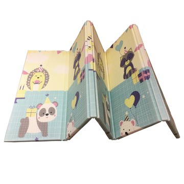 【PMU必美優】卡通XPE雙面摺疊加厚休閒墊200x180cm-1入(免費運送至1樓)