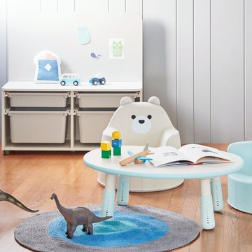 【iloom怡倫家居】ACO人造皮革沙發-Polar 兒童沙發 小沙發 兒童沙發椅 兒童座椅 椅子