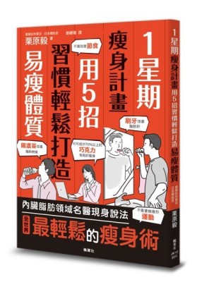 1星期瘦身計畫：用5招習慣輕鬆打造易瘦體質
