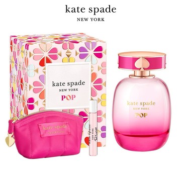 領券最高折$200【KATE SPADE】桃氣泡泡淡香精100ml(贈隨機香水筆7.5ml.附紙袋)快速出貨