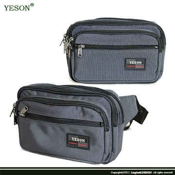 【YESON】多拉鍊層腰包 7038