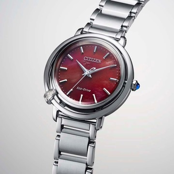 CITIZEN星辰 L系列 時尚優雅光動能腕錶 交換禮物 31.2mm / EM1090-78X