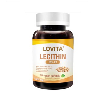 lovita 愛維他 大豆卵磷脂素食軟膠囊 60顆(磷脂質 pc pl pe)(60顆)小資屋
