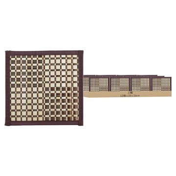 上龍 雅楓方格止滑桌墊 2個  方格  19 x 19cm  6組