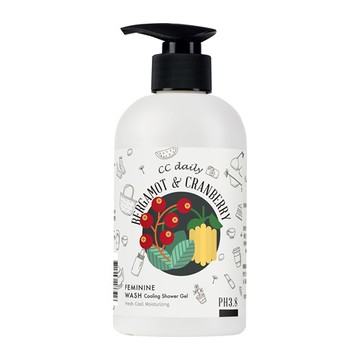 CC daily私密肌淨味涼感潔淨露(佛手柑&蔓越莓)330g