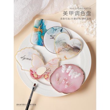 KaSi甲油膠調色盤網紅新款日式美甲作品展示板彩繪暈染專用工具