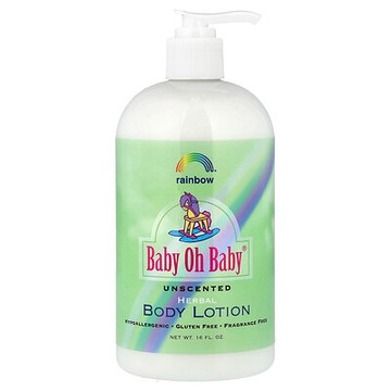 Rainbow Research, Baby Oh Baby，草本身體乳，無香，16 液量盎司