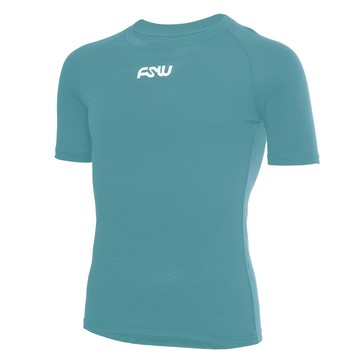 Merino Short Sleeve Base Layer 美麗諾羊毛短袖底衫 (土耳其藍)