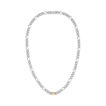 【BOSS】Rian 不鏽鋼費加羅鍊項鍊-銀色 1580586