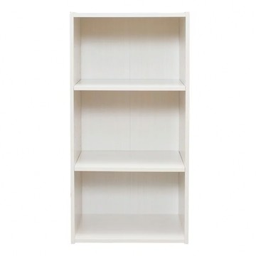 IRIS OHYAMA 愛麗思歐雅瑪 木質居家時尚三層櫃 MDB-3K  灰白色