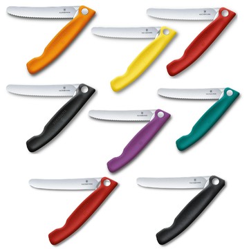 瑞士維氏 Victorinox 摺疊式削皮刀/波浪鋸齒摺疊式削皮刀 粉/黑/綠/橘/紅/黃 11cm 附發票現貨 ｜滿額領券最高現折$200⚡保養 美妝 品牌香氛 【心心哈德】