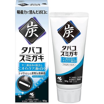 小林製藥炭粒潔淨牙膏90g-去菸垢