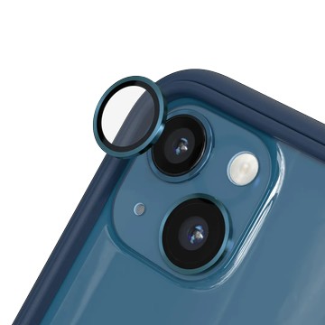 iPhone 13 9H 鏡頭玻璃保護貼 藍
