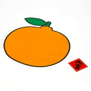 佳墨玻璃靜電貼-大吉 ESF25-02