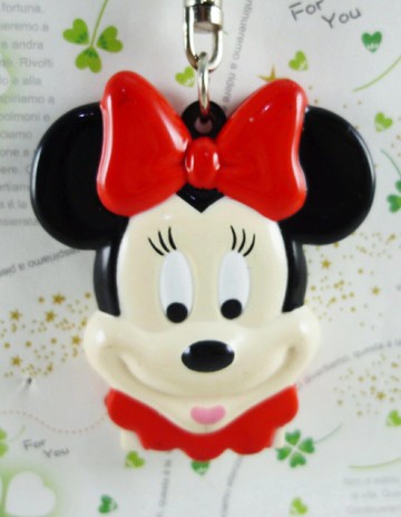 【震撼精品百貨】Micky Mouse 迪士尼米奇 造型鎖圈-米妮 震撼日式精品百貨